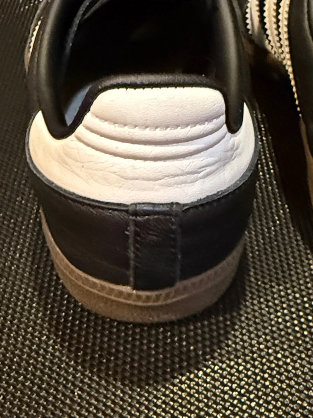 adidas samba youth side 3 Black & White Classic Sneakers